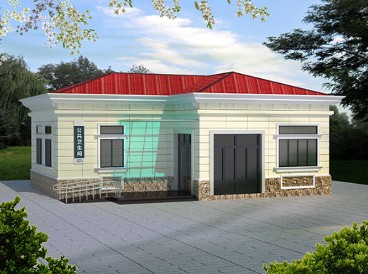 石碌镇现代都市型移动厕所